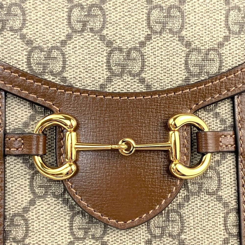 NIB Gucci horsebit 1955 mini bag - Picture 8 of 12